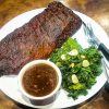Old City Smokehouse Spare_Ribs_Memphis_and_Carolina_with_Kale_in_Garlic
