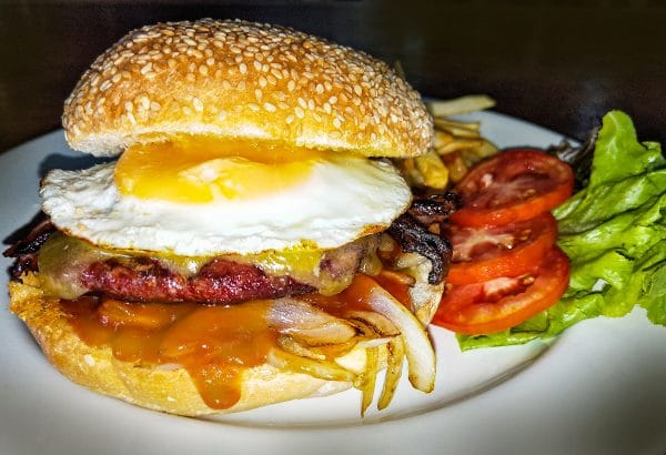 Old City Smokehouse Bourdain Burger